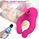 10 Frequency Sucking Vibrator / Soft Pulsating Stimulator Massager / Sex Toys for Couple - EVE's SECRETS
