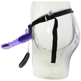 10 Speed G-Spot Strap On Dildo Vibrator / Vibration Control Harness Sex Toys For Women - EVE's SECRETS