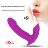 2 in 1 Silicone Wearable Women's Vibrator / Clitoral and G-Spot Stimulator - EVE's SECRETS