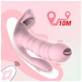 3 in 1 Wireless Vibrator for Women / Female Sucker Clitoris Stimulator / Erotic Licking Massager - EVE's SECRETS