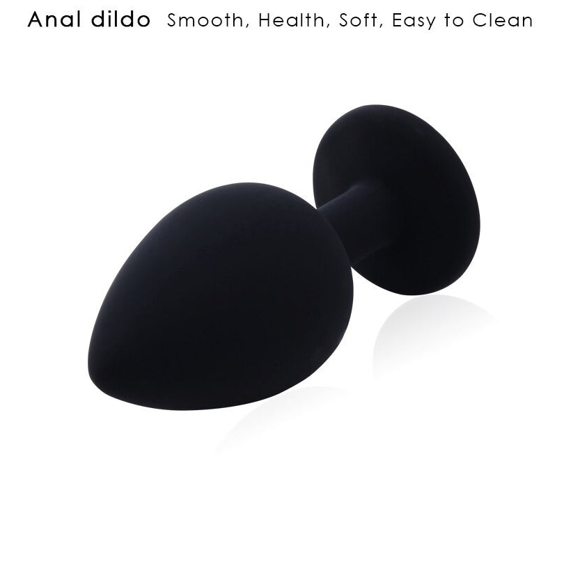 3pcs Set Dildo Anal Plugs for Men and Women / Massage Anal Cleaning Butt Plug Vibrator - EVE's SECRETS