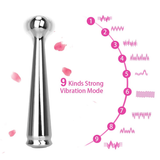 9 Speed Metal Vibrator / USB Charge G-Spot Clitoris Stimulator / Sex Toys for Women - EVE's SECRETS