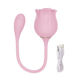 Rose saugende Vaginalvibratoren / Klitorisstimulation, vibrierende Eier / Sexspielzeug für Erwachsene 