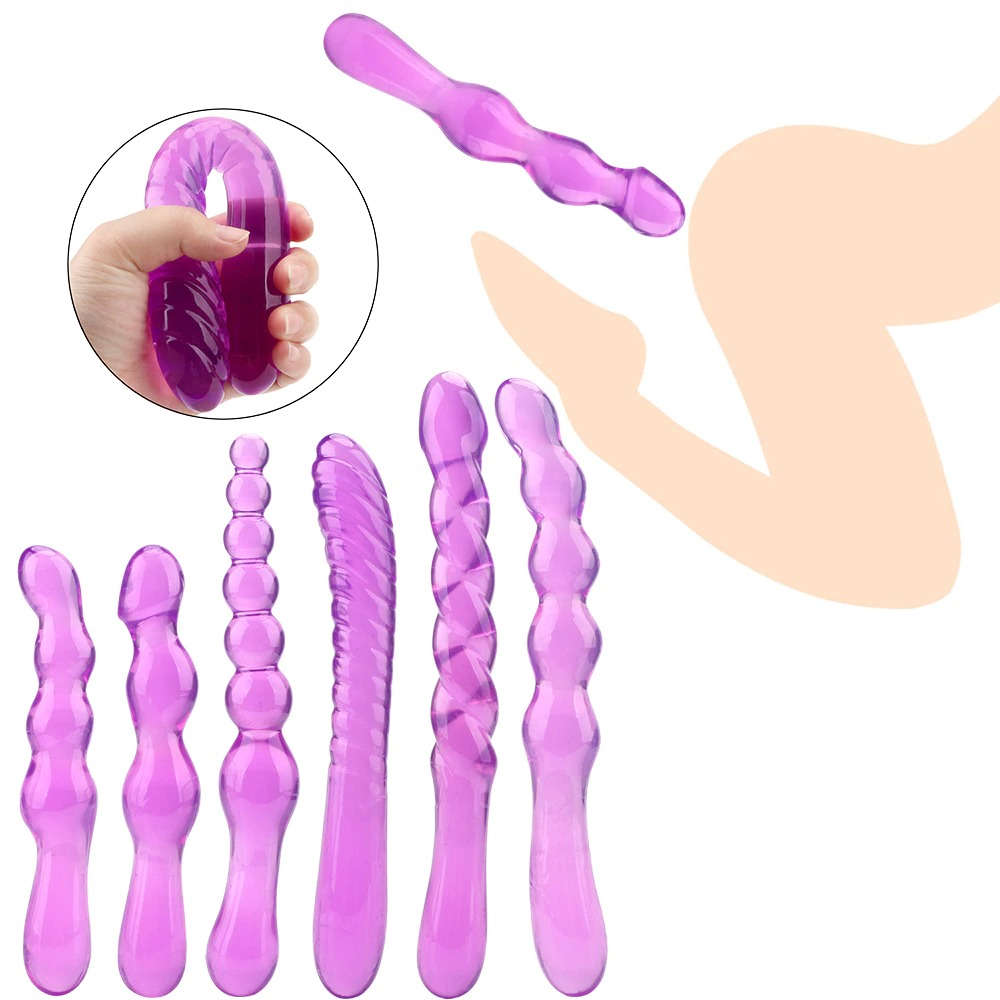 Adult Anal Plug Beads / Erotic Prostate Massager for Men / Ladies Soft Jelly Anal Dildo - EVE's SECRETS