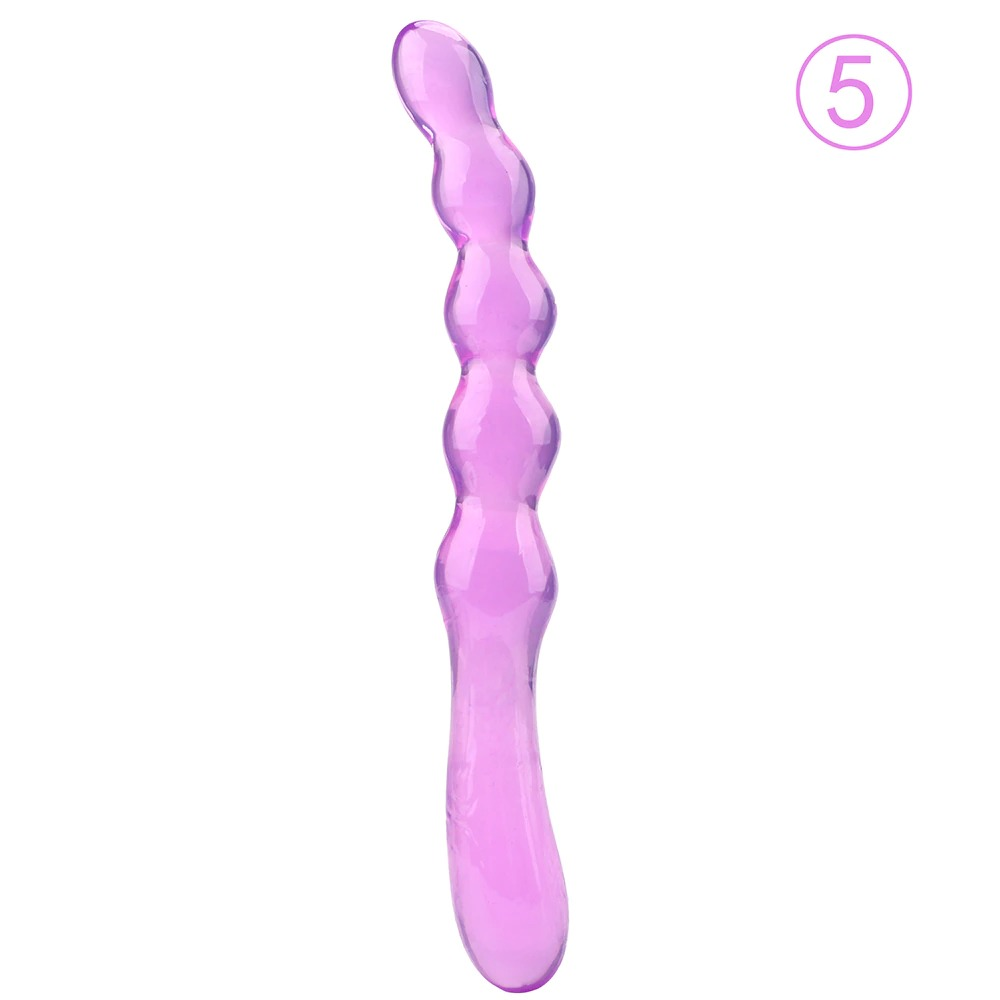 Adult Anal Plug Beads / Erotic Prostate Massager for Men / Ladies Soft Jelly Anal Dildo - EVE's SECRETS