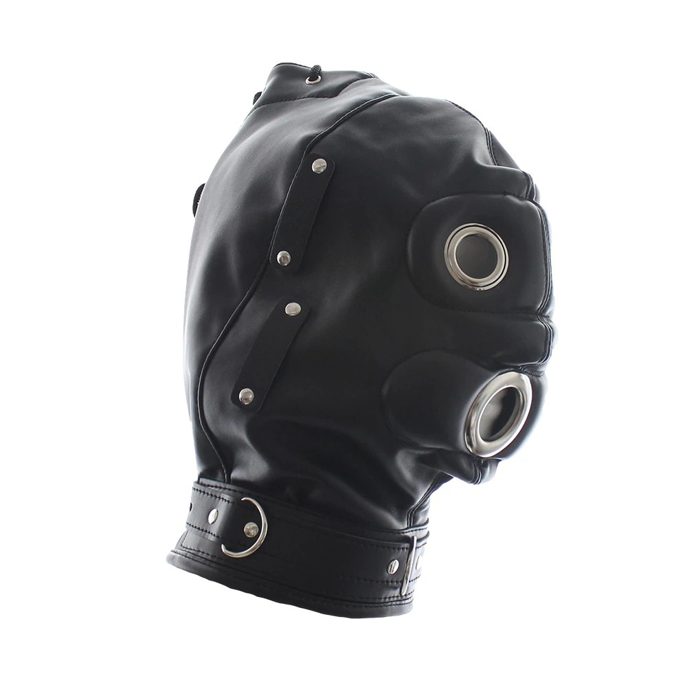Adult Removable Suit Headgear for Sex Games / Unisex Eye Patch/Dildo Gag - EVE's SECRETS