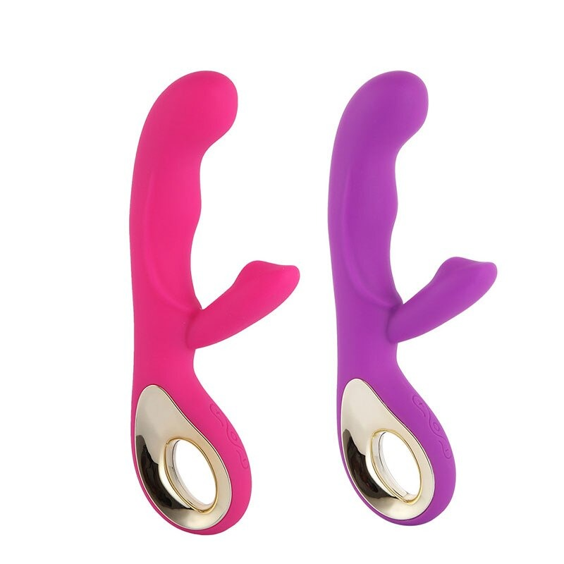 Adult Silicone G-Spot Vibrator / Strong Female Vibration Dildo with 10 Frequency - EVE's SECRETS
