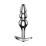 Metallperlen-Analplug mit abnehmbarer Basis / Sexspielzeug für Männer und Frauen 