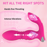 App-Controlled Vibrators / Female Clitoral Remote Sex Toys / Pink Women's Masturbator - EVE's SECRETS