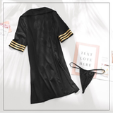 Army Officer Uniform Women Cosplay / Sexy Outfit Air Hostess Dress / Erotic Role Play Suit - EVE's SECRETS