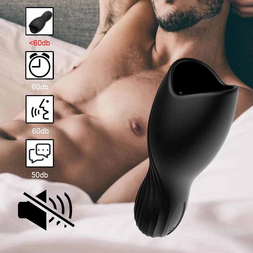 Automatic Male Masturbator Cup / Oral Sex Toys for Men / Erotic Adult Vibrator - EVE's SECRETS
