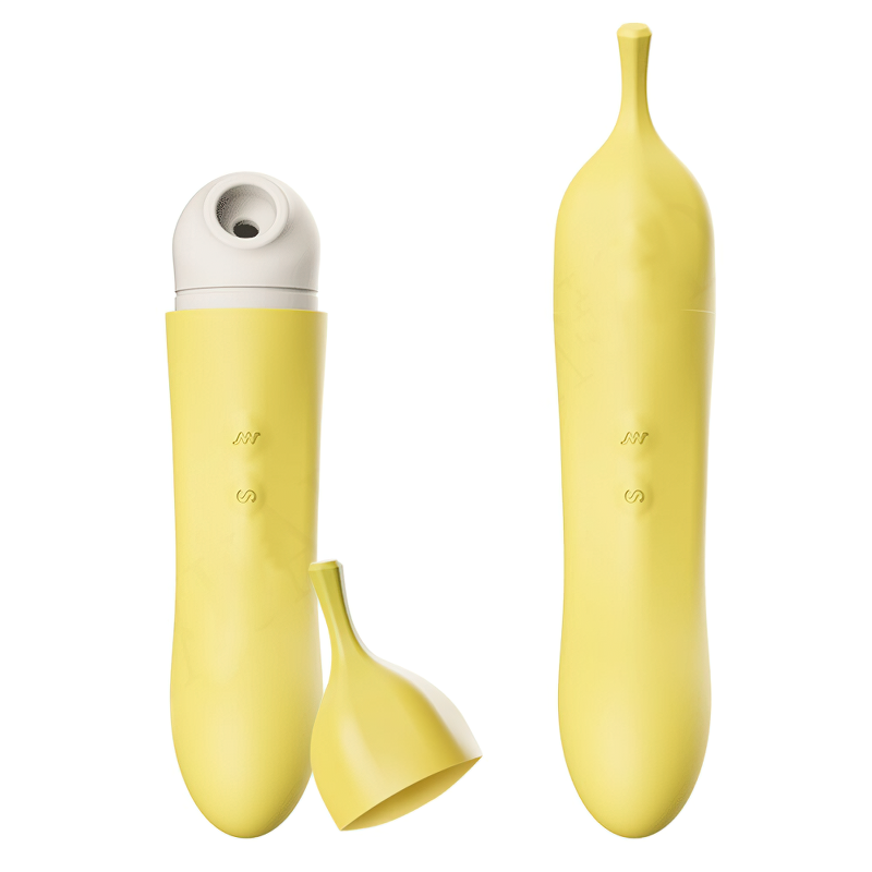 Banana Adult Sucking Toys with Magnetic Charging / G-spot Clitoris Stimulator Sex Toys for Couple - EVE's SECRETS