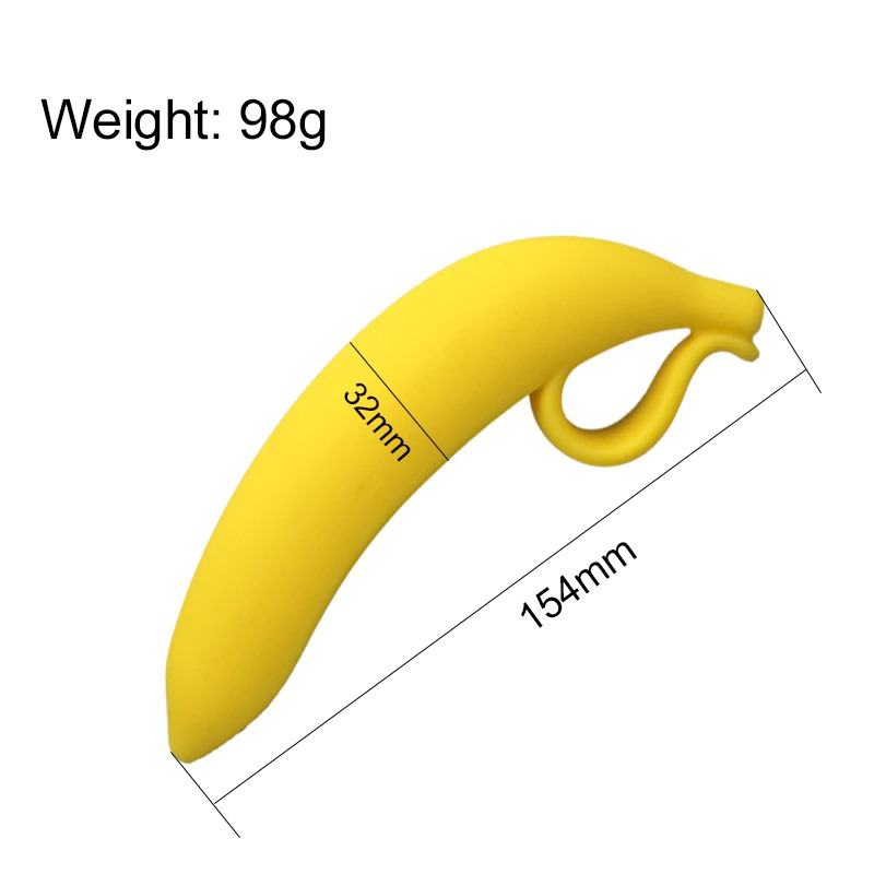 Banana Dildo No Vibrator For Women / Adult G Spot Stimulator / Sex Toys For Women - EVE's SECRETS
