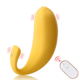 Vagina-Klitoris-Stimulator in Bananenform / 9-Gang-G-Punkt-Vibrator für Damen / kabelloses Sexspielzeug 