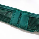 Bandage Transparent Erotic Underwear of 3 Piece / Women's Intimate Set of Bra, Briefs & Garters - EVE's SECRETS