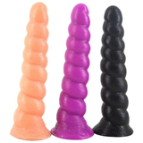Großer langer Dildo für Frauen / Muscheldesign stimulierendes Massagegerät / weibliches Sexspielzeug 