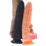 Big Vegetable Corn Dildo With Suction Cup Masturbation Products / Sex Toys For Women - EVE's SECRETS