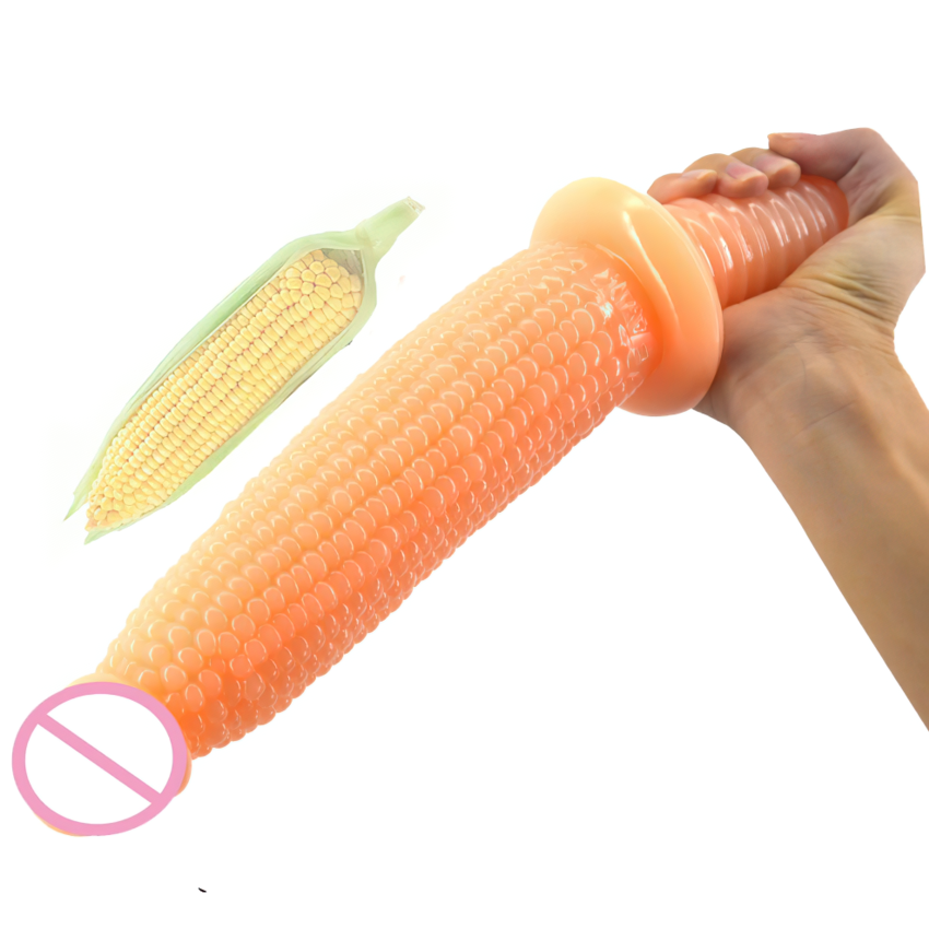 Big Women's Corn Dildo / Vegetable Sex Toys / Female Dildo For Masturbation And Sex Games - EVE's SECRETS