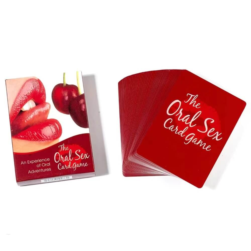 Board Erotic Card Games For Adults / Toys For Couples / 54 Sex Cards With Oral Tasks - EVE's SECRETS