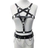 Body Harness with Pentagram for Ladies / Sexy Bra Belts Body Bondage / Fetish Garters