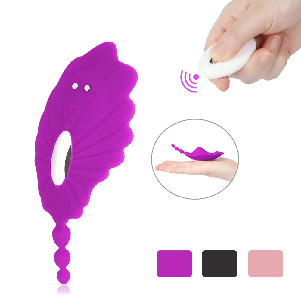 Butterfly Vibrator With Remote For Adults / Female G-Spot Masturbation / Vaginal Sex Toy - EVE's SECRETS