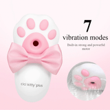 Cat Paw Suction Vibrator / Nipples and Clitoral Stimulator in Original Design - EVE's SECRETS