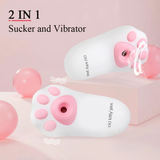 Cat Paw Suction Vibrator / Nipples and Clitoral Stimulator in Original Design - EVE's SECRETS
