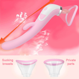 Clitoral Licking Warm Stimulator / Nipples Sucker / Heating Dildo Vibrator for Women - EVE's SECRETS