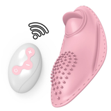 Klitorisstimulator Tragbarer Silikonvibrator / Unsichtbares Sexspielzeug mit drahtloser Fernbedienung 