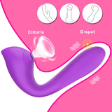 Clitoral Suction and G-Spot Flexible Vibrator / Women's Sex Toys - EVE's SECRETS