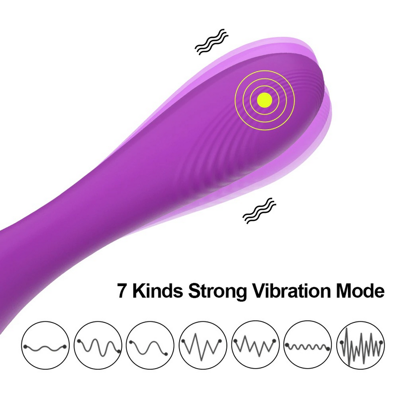 Clitoral Suction and G-Spot Flexible Vibrator / Women's Sex Toys - EVE's SECRETS