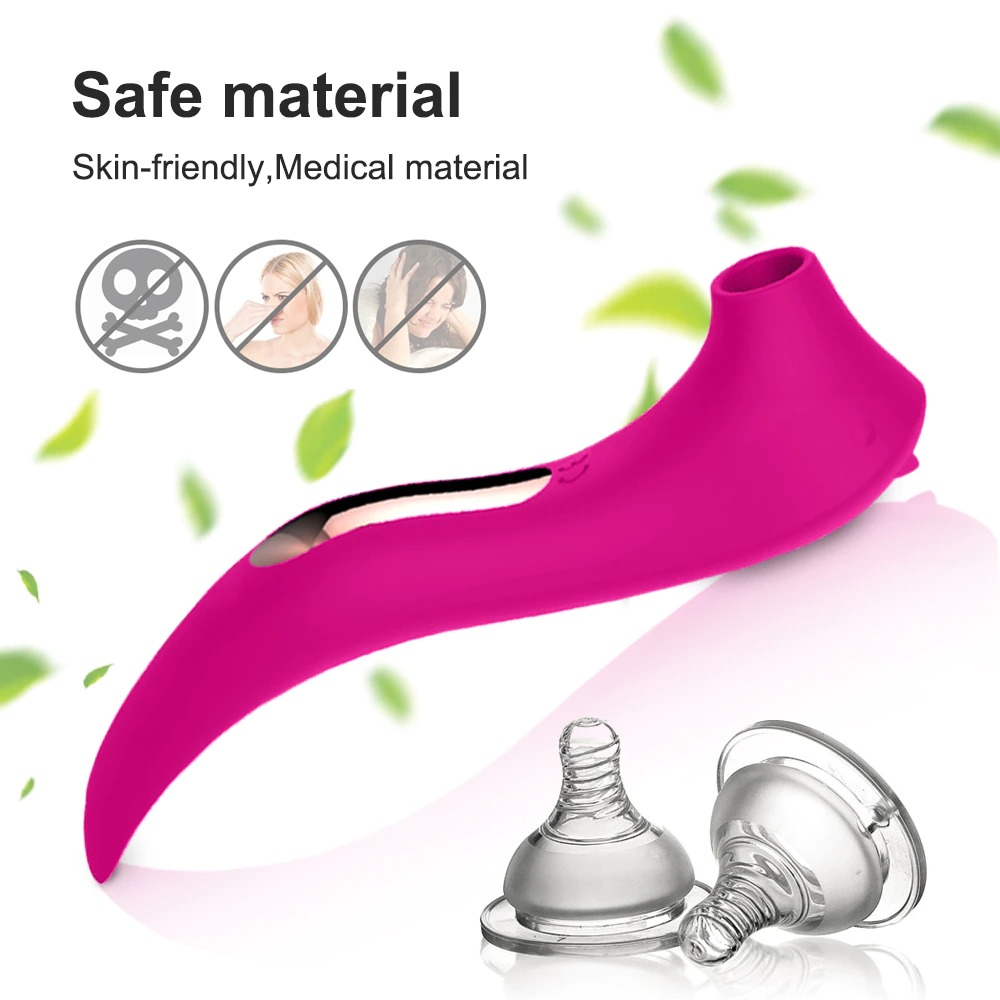 Clitoral Suction Vibrator with Vibrating Tail for G-Spot Stimulation / Erotic Toy for Women - EVE's SECRETS
