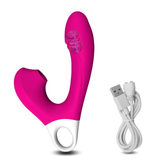 Klitoris-Vakuumstimulator für Damen / weiblicher Silikonvibrator / Dildo-Sauger-Masturbator 