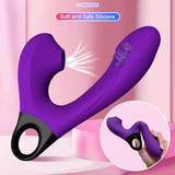 Clitoral Vacuum Stimulator for Ladies / Female Silicone Vibrator / Dildo Sucker Masturbator - EVE's SECRETS