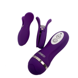 10-Frequency Vibrating Nipple Clamp Stimulator / Sex Toys for Women - EVE's SECRETS