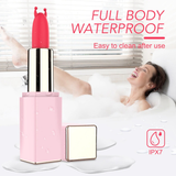 Clitoris Vibrator in Makeup Lipstick form / Female Mini Masturbator / Nipple Sex Toy - EVE's SECRETS