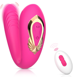 Klitoris-Vibrator-Stimulator für Frauen / weiblicher Masturbator mit Fernbedienung 