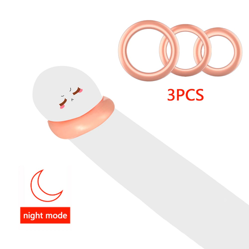 Cock Rings and Sleeves 5Pcs Set / Delay Ejaculation Sex Toys For Men / Foreskin Correction Rings - EVE's SECRETS