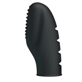 Kompakter Damen-Fingervibrator / weibliches G-Punkt-Massagegerät / schwarzes Sexspielzeug für Klitoris-Masturbation 
