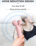 Cool Women's Wand Vibrator With Double Head / Female Clitoral Stimulator / Pink Erotic Massager - EVE's SECRETS