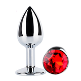 Crystal Anal Butt Plug for Adult / Unisex Stainless Steel Prostate Massage Sex Toy - EVE's SECRETS