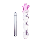 Crystal Glass Dildo for Women / Anal Butt Plug Vibrator Beads / Adult Sex Penis - EVE's SECRETS