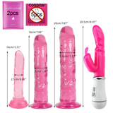 Dildo Rabbit Vibrator for Women / Adult Clitoris Vibrator / Female Erotic Realistic Penis - EVE's SECRETS