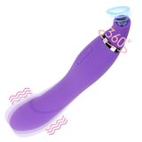 Dildo-Vibrator für Frauen / Sexspielzeug zum Lecken aus Silikon / Massagegerät für Erwachsene mit Klitoris-Saugen 