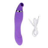 Dildo Vibrator for Women / Silicone Licking Sex Toy / Adult Massager with Clitoral Sucking - EVE's SECRETS