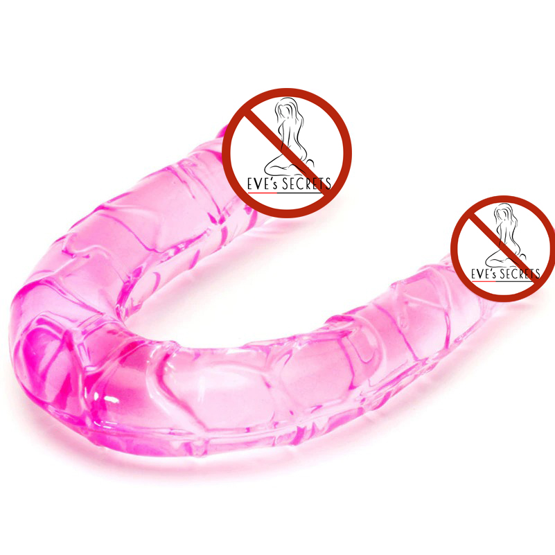 Double Head Rubber Penis for Women / Adult Sex Toy for Vagina Stimulate - EVE's SECRETS