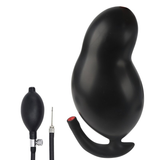 Double-Layer Silicone Inflatable Huge Anal Dildo / Anus Prostate Massager / Expandable Butt Plug - EVE's SECRETS