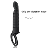 Adult Double Penetration Dildo Vibrator / Men Strap-On Penis Sex Toy for Couples - EVE's SECRETS