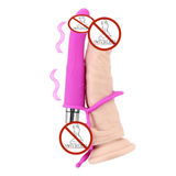 Double Penetration Strapon Dildo Vibrator / Adult Sex Toy for Couples - EVE's SECRETS