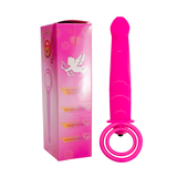 Double Penetration Strapon Vibrator / Vibrating Dildo For Couples / Sex Toys For Men And Women - EVE's SECRETS